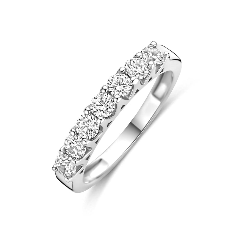 vDam Ring Zirkonia Zilver Gerhodineerd 1341231