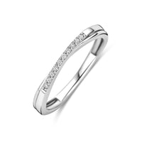 vDam Ring Zirkonia Zilver Gerhodineerd 1341238