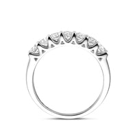vDam Ring Zirkonia Zilver Gerhodineerd 1341249 Maat 18½