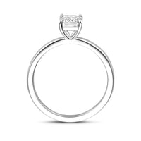 vDam Ring Zirkonia Zilver Gerhodineerd 1341392 Maat 18½