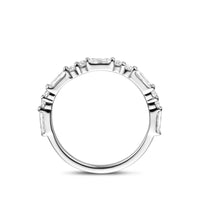 vDam Ring Zirkonia Zilver Gerhodineerd 1341530 Maat 18½