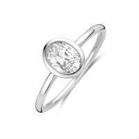 vDam Ring Zirkonia Zilver Gerhodineerd 1341535