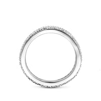 vDam Ring Zirkonia Zilver Gerhodineerd 1341666 Maat 16½