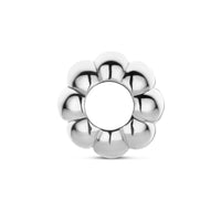 vDam Rondel 9 Mm Zilver Gerhodineerd 1339903