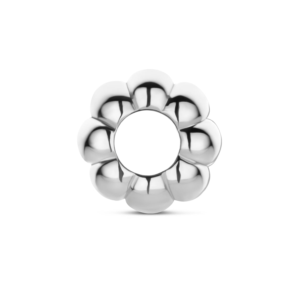vDam Rondel 9 Mm Zilver Gerhodineerd 1339903