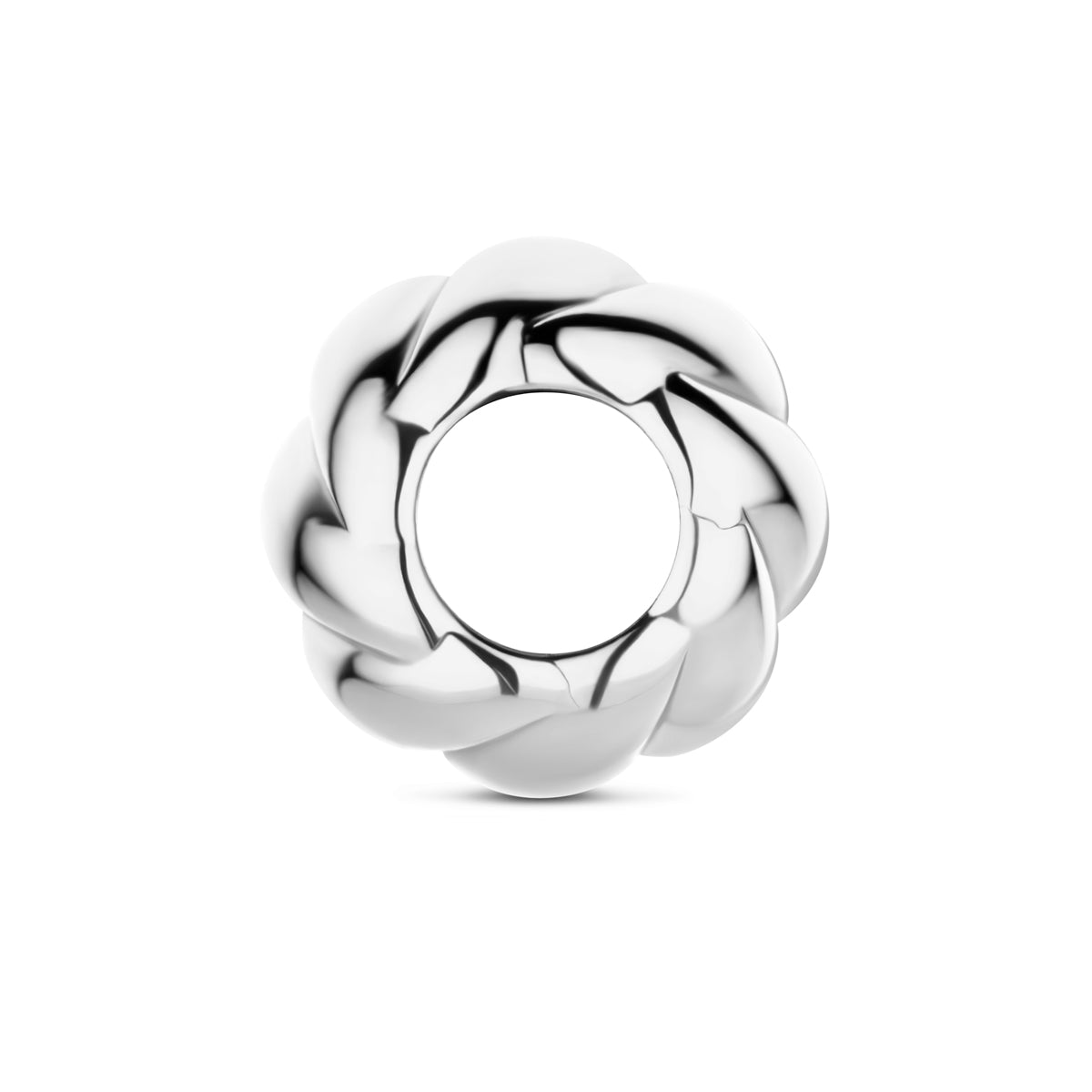 vDam Rondel 9 Mm Zilver Gerhodineerd 1339912