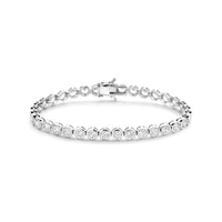 vDam Tennisarmband Zirkonia 5,3 Mm Zilver Gerhodineerd 1341166