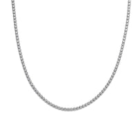 vDam Tenniscollier Zirkonia 2,5 Mm Zilver Gerhodineerd 1337810