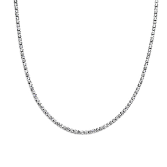 vDam Tenniscollier Zirkonia 2,5 Mm Zilver Gerhodineerd 1340454