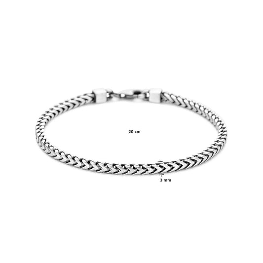 vDam Zilveren Armband Oxi Mat 1101814