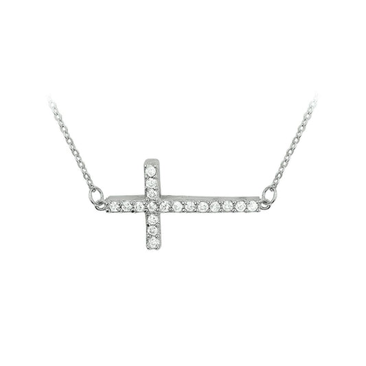 vDam Zilveren Collier met Kruis 1318788
