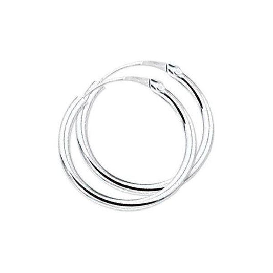 vDam Zilveren Creolen 1322824