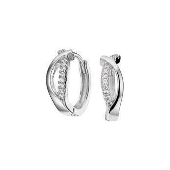 vDam Zilveren Creolen 1332709