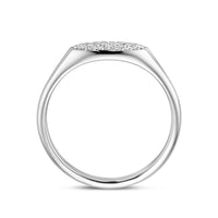 vDam Zilveren Gerhodineerde Ring met Zirkonia 1339273