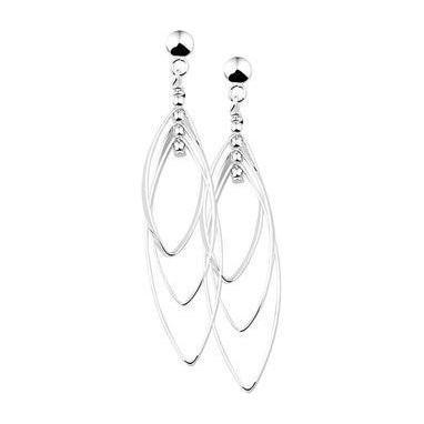 vDam Zilveren Oorhangers 1322868