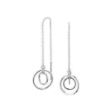 vDam Zilveren Oorhangers 1327255