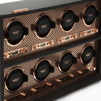 WOLF Axis Achtdubbele Horloge Opwinder 469716 - Juwelier van Dam