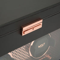 WOLF Axis Dubbele Horloge Opwinder met Opslag 469316 - Juwelier van Dam