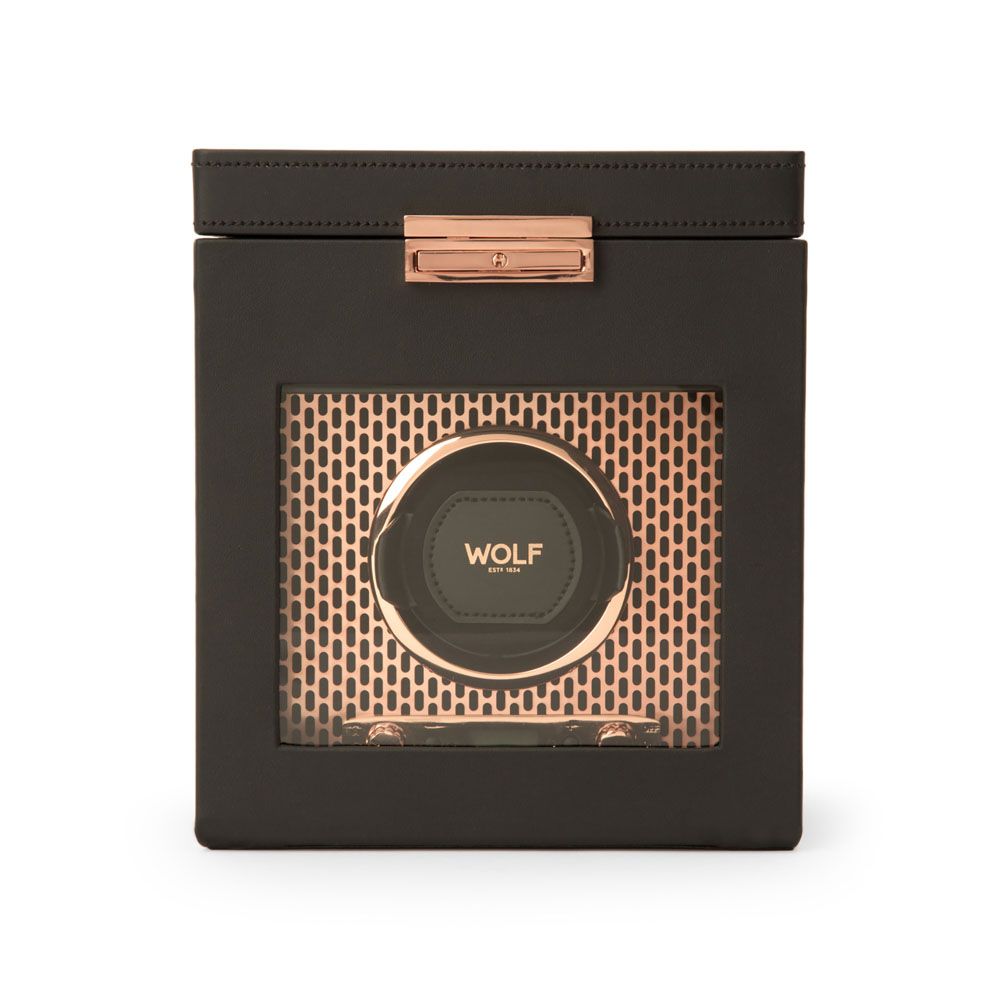 WOLF Axis Horloge Opwinder met Opslag 469216 - Juwelier van Dam