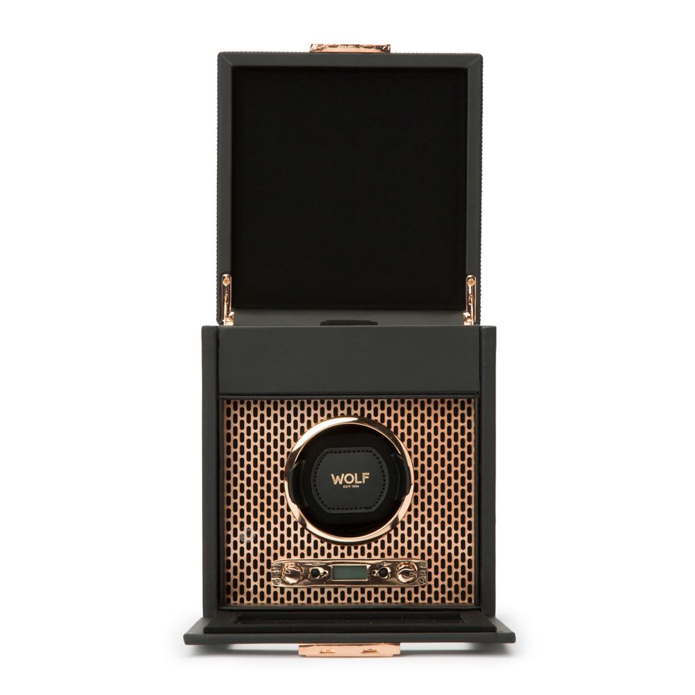 WOLF Axis Horloge Opwinder met Opslag 469216 - Juwelier van Dam