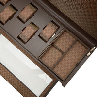 WOLF Earth Driedubbele Horloge Opwinder met Opslag 190506 - Juwelier van Dam