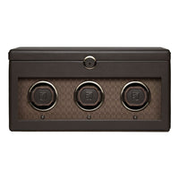 WOLF Earth Driedubbele Horloge Opwinder met Opslag 190506 - Juwelier van Dam