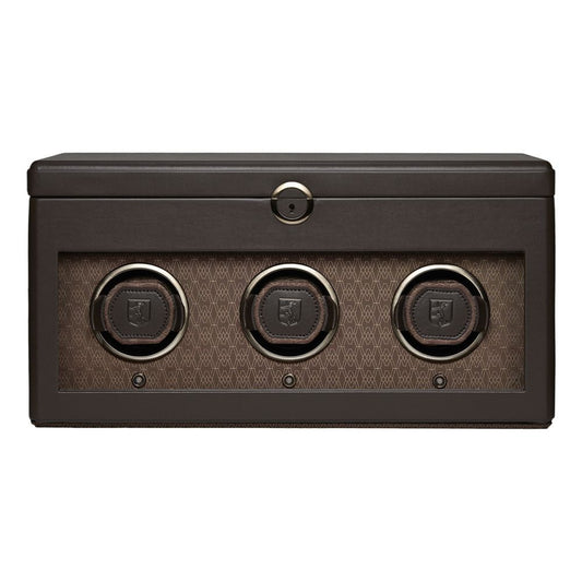 WOLF Earth Driedubbele Horloge Opwinder met Opslag 190506 - Juwelier van Dam