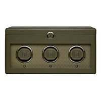 WOLF Earth Driedubbele Horloge Opwinder met Opslag 190541 - Juwelier van Dam