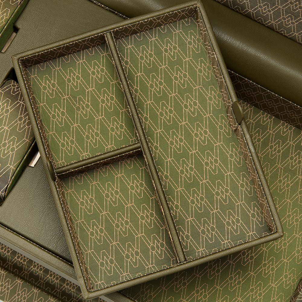 WOLF Earth Driedubbele Horloge Opwinder met Opslag 190541 - Juwelier van Dam