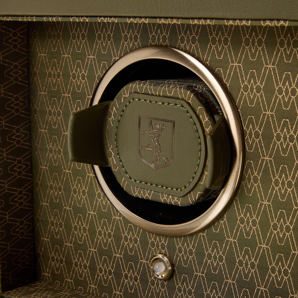 WOLF Earth Dubbele Horloge Opwinder met Opslag 190441 - Juwelier van Dam