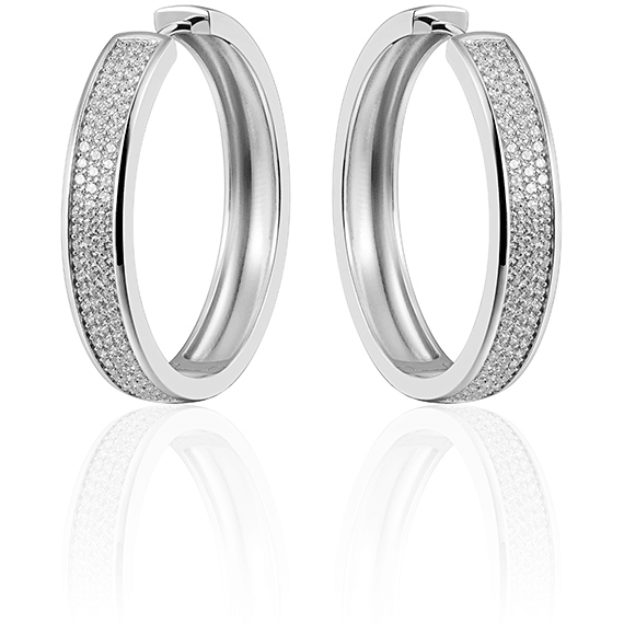 Zilveren Oorsieraden KCD7/40