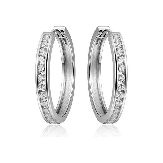 Zilveren oorsieraden met zirconia KCB4/30